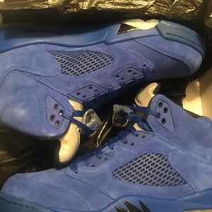 Jordan 5 Blue Suede